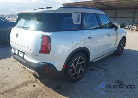 2025 Mini Countryman Cooper S z USA, uszkodzony, nr VIN WMZ23GA05S7T70121